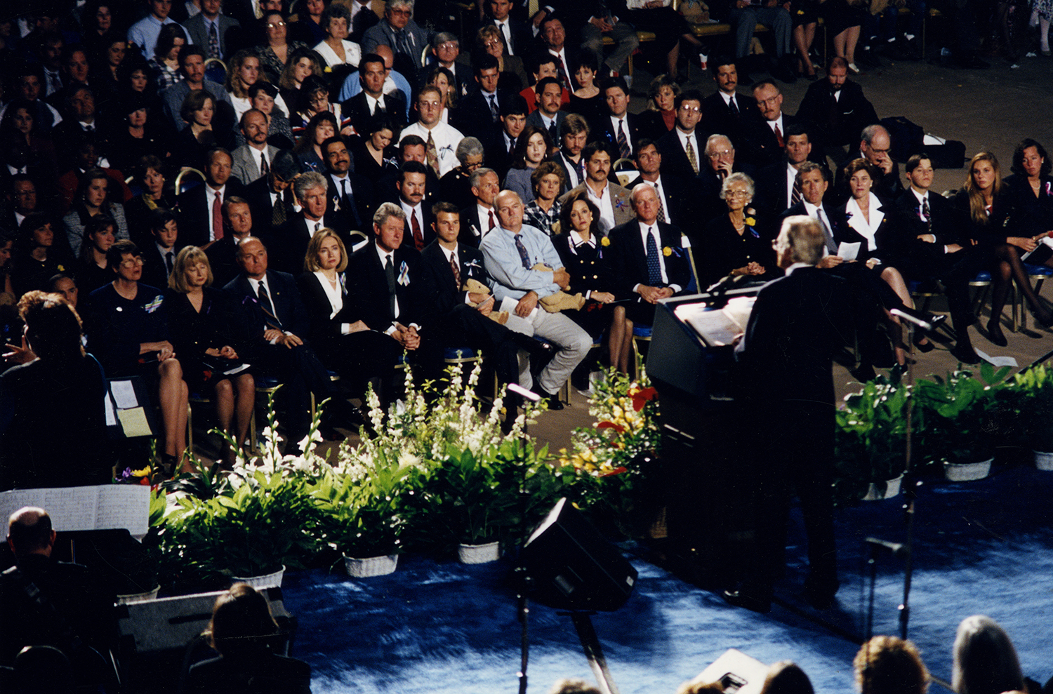 Billy Graham Leads Memorial Prayer Service in Oklahoma City Just Days After Bombing (This Day in History)