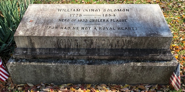 King Solomon, Town's Grave Digging Drunk-Turned Hero