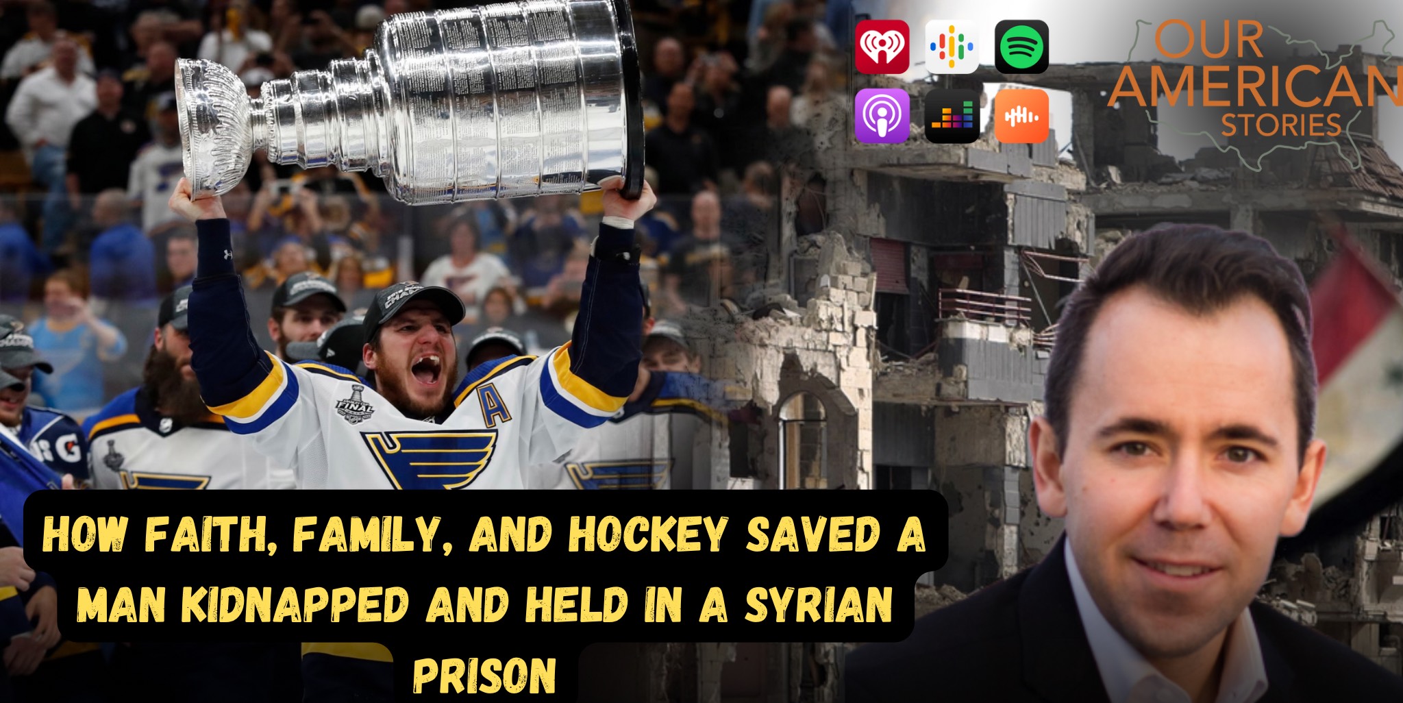 How Faith, Family, and Hockey Saved a Man After Being Kidnapped and Thrown In a Syrian Prison