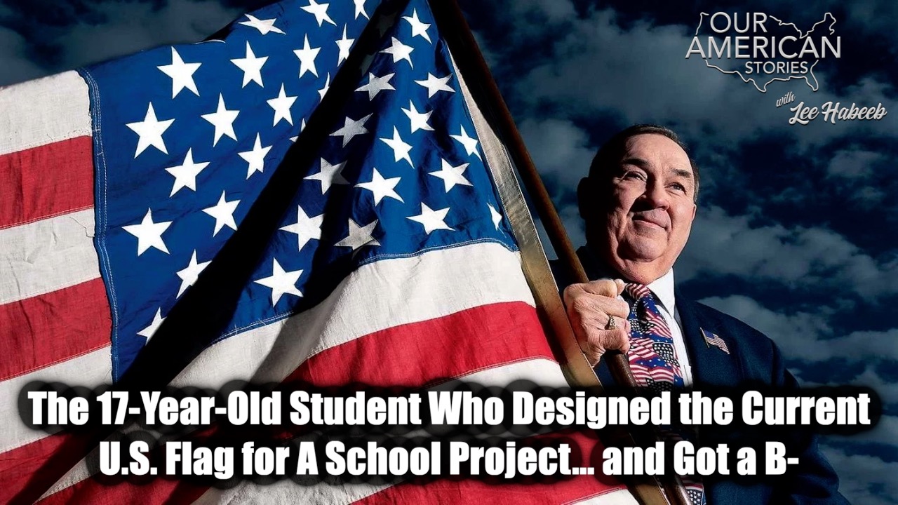 The 17-Year-Old Student Who Designed the Current US Flag for A School Project...and Got a B-